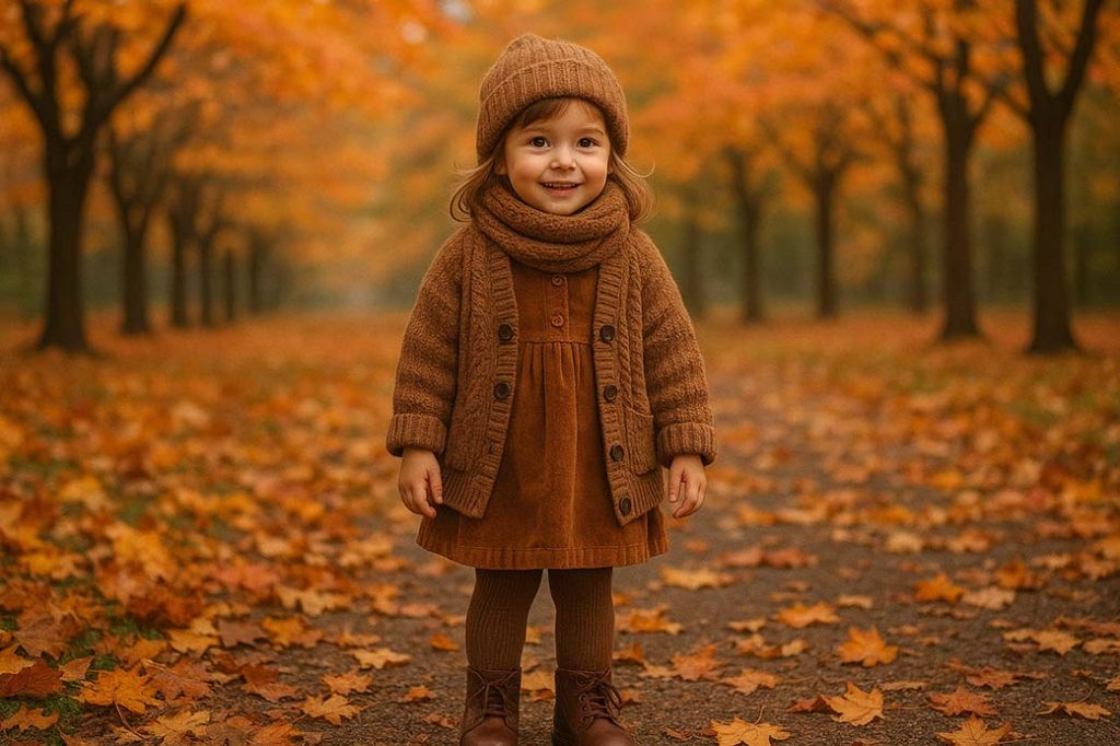 پارچه‌های مناسب برای لباس پاییزی کودکان